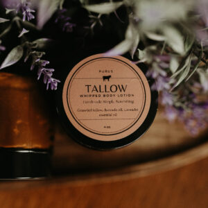 Lavender Whipped Tallow Lotion - 4oz.