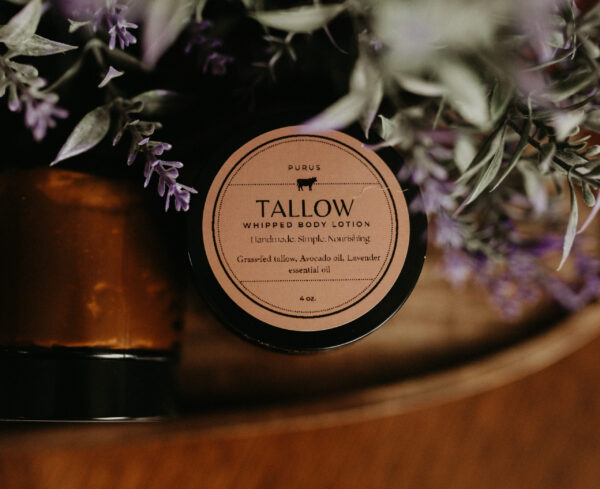 Lavender Whipped Tallow Lotion - 4oz.